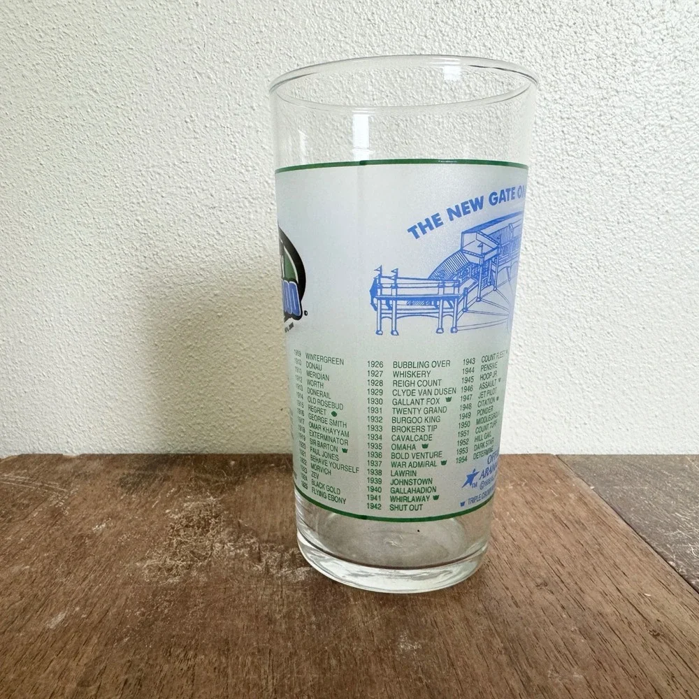 2000 Kentucky Derby Churchill Downs Horse Race Collectible‎ Mint Julep Glass